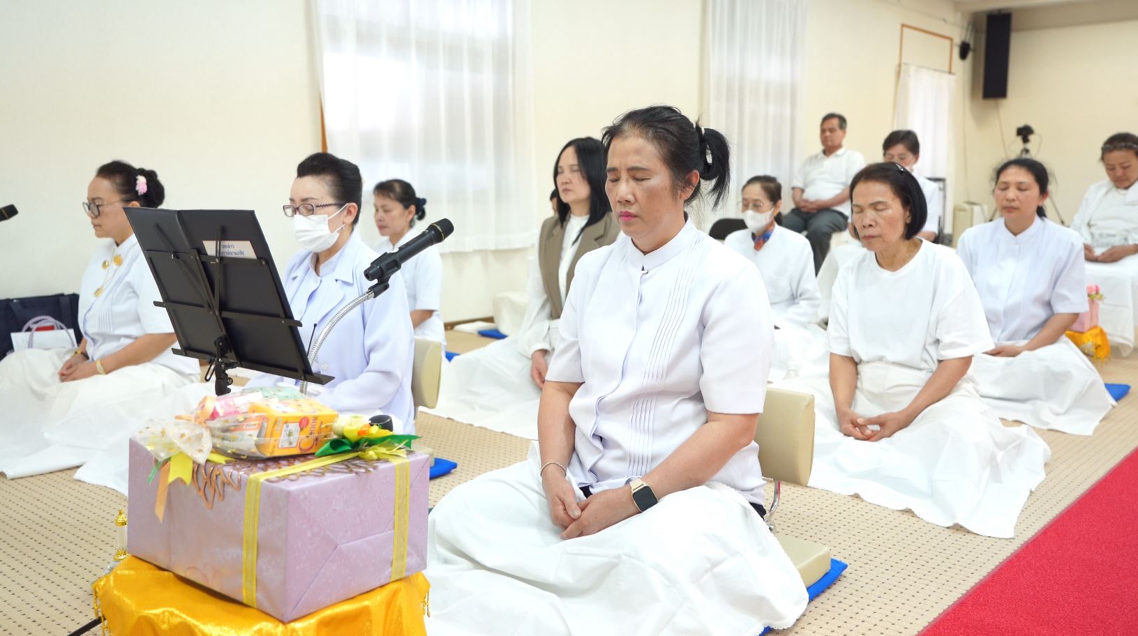 วัดภาวนานางาโน่ จัดงานบุญวันอาทิตย์