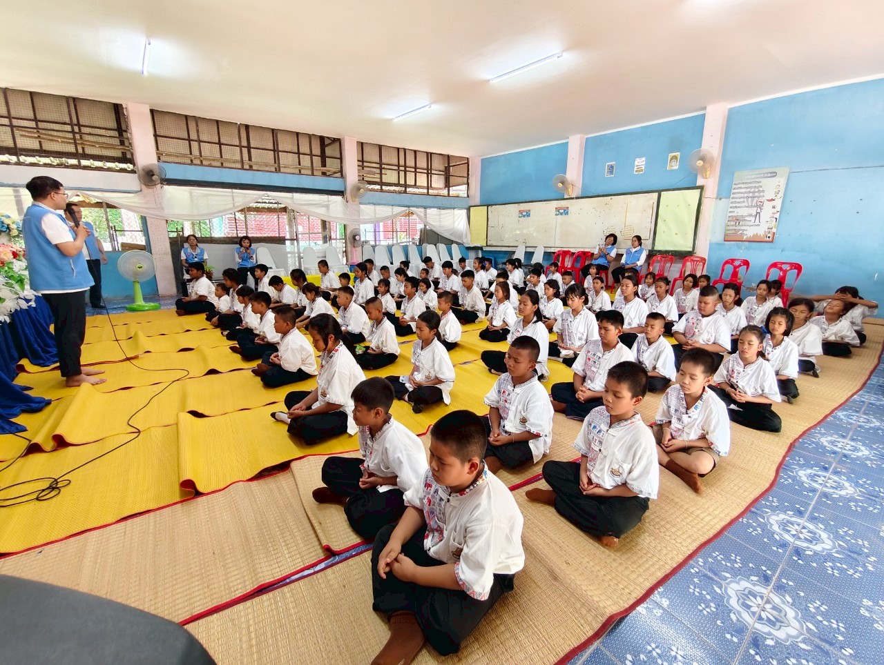 ค่ายคุณธรรม เด็กดี V-Star โรงเรียนฉันทนาวัณรถ จังหวัดหนองคาย