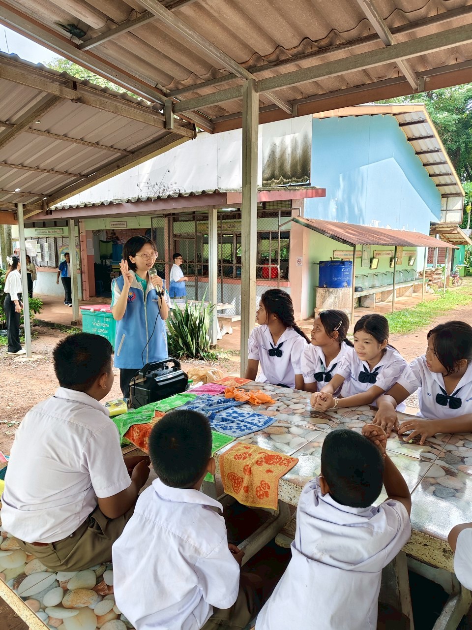 ค่ายคุณธรรม เด็กดี V-Star โรงเรียนฉันทนาวัณรถ จังหวัดหนองคาย