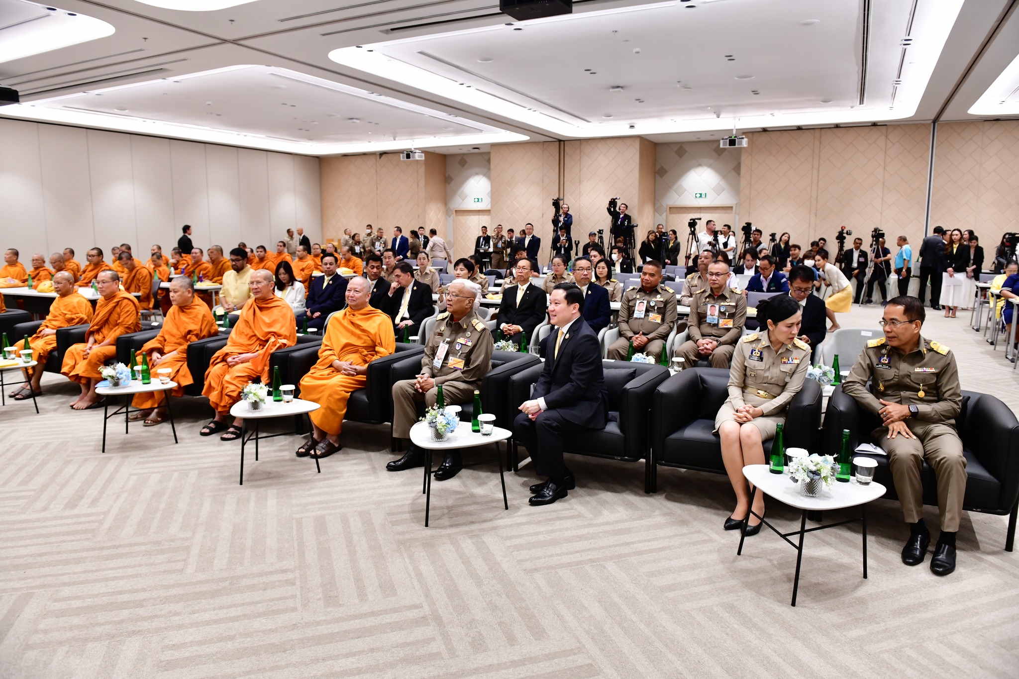 งานแถลงข่าวโครงการสืบสานงานพ่อ ต่อยอดทุนเล่าเรียนหลวงสำหรับพระสงฆ์ไทย