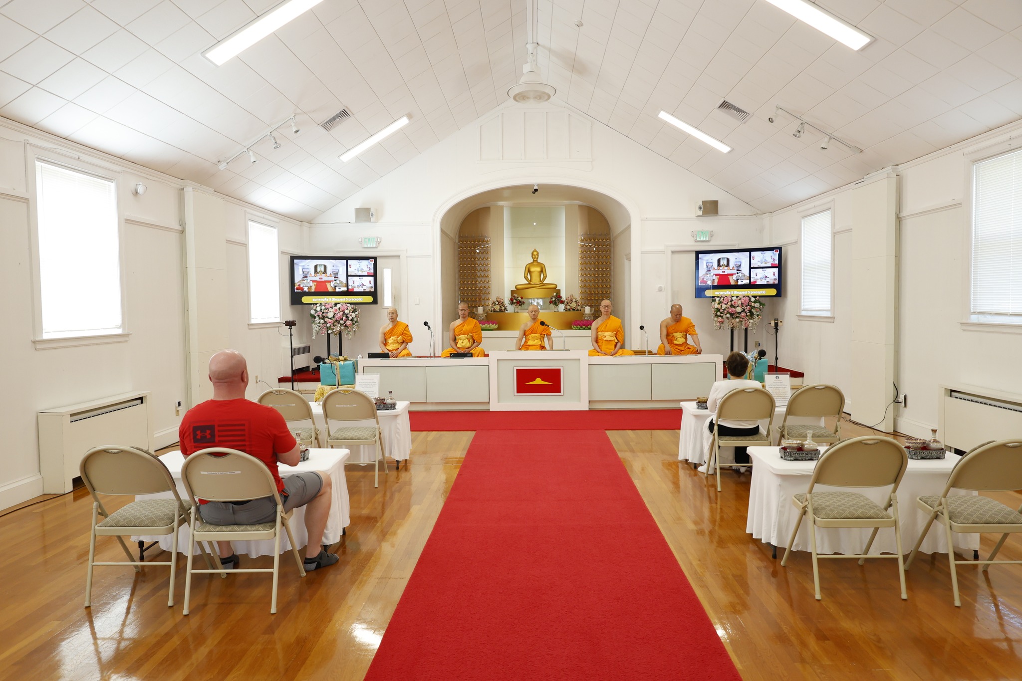 วัดพระธรรมกายบอสตัน จัดงานบุญวันอาทิตย์