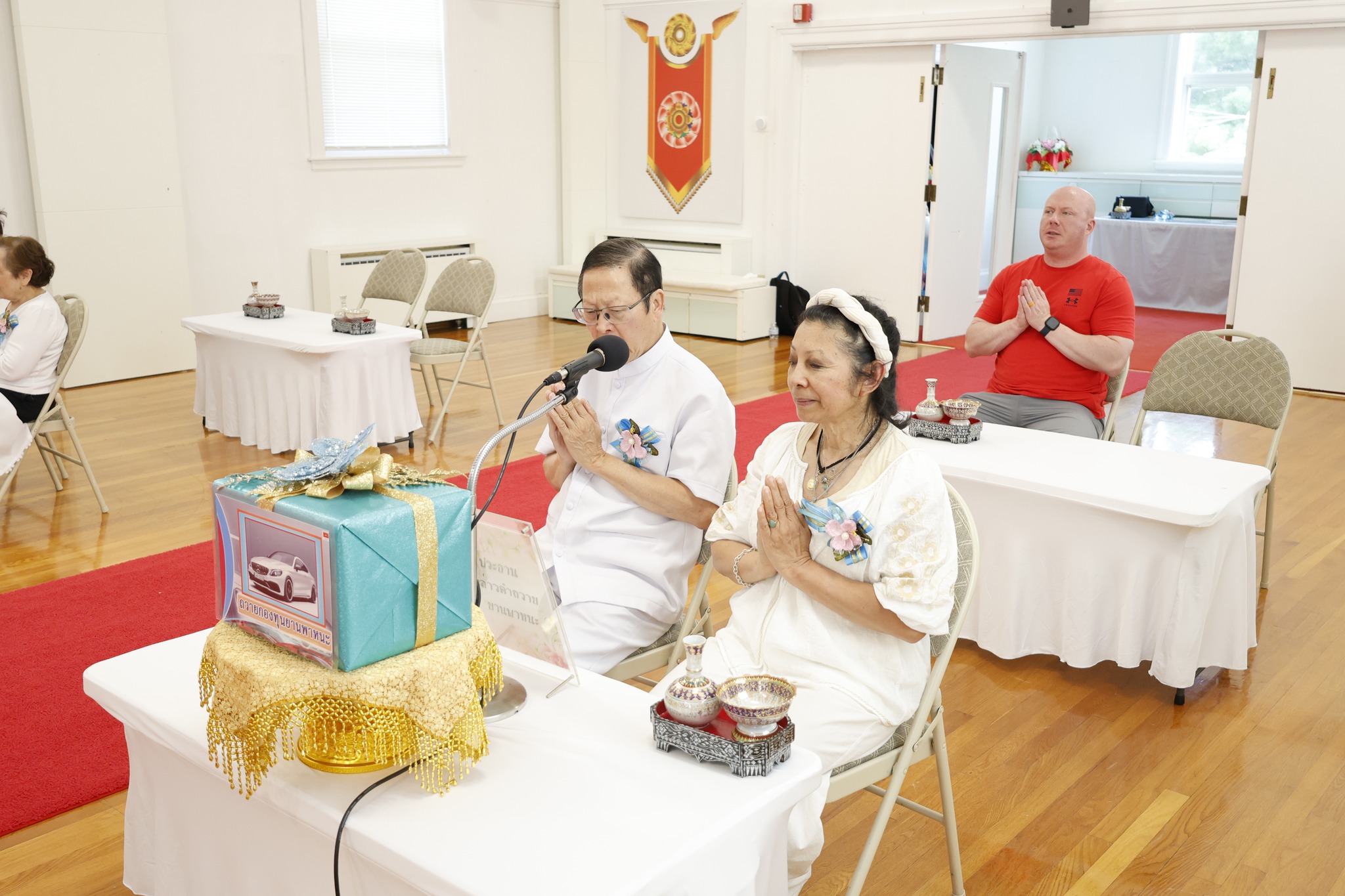 วัดพระธรรมกายบอสตัน จัดงานบุญวันอาทิตย์