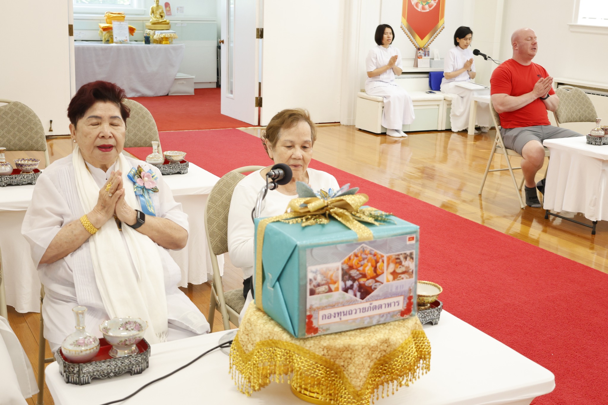 วัดพระธรรมกายบอสตัน จัดงานบุญวันอาทิตย์