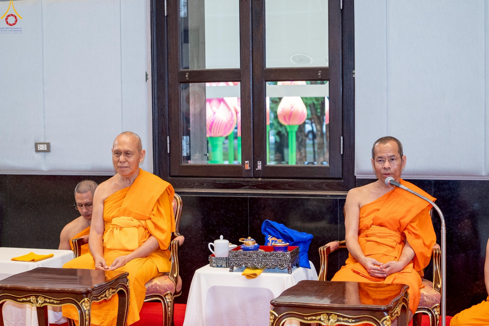 พระเทพวัชรธีรคุณ ท่านประธานสงฆ์ ก็ได้กล่าวสัมโมทนียกถา