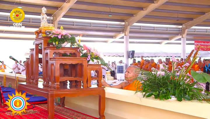 วัดพระธรรมกาย มูลนิธิธรรมกาย จัดพิธีถวายสังฆทาน 323 วัด 4 จังหวัดชายแดนภาคใต้ ครั้งที่ 178