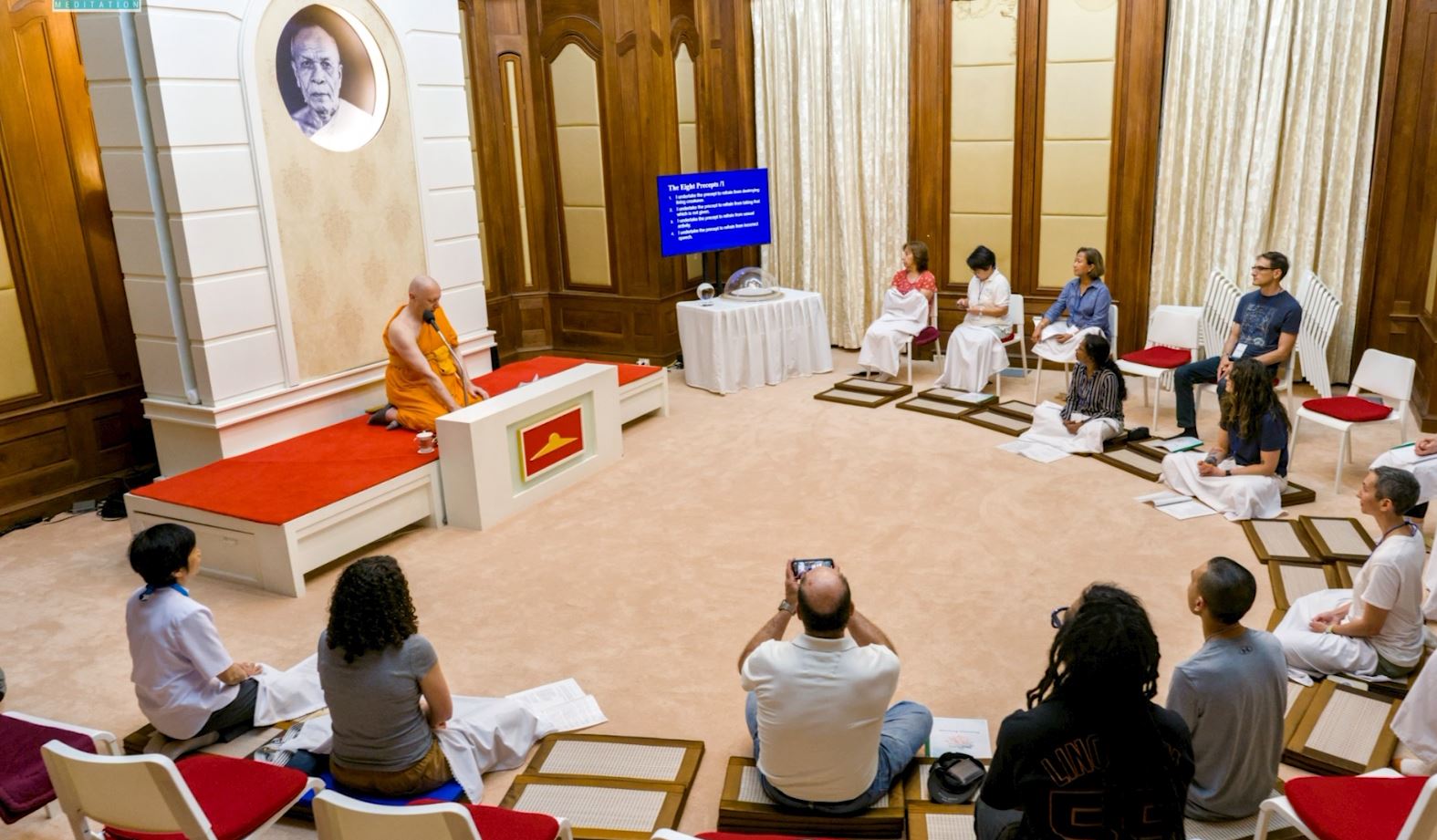 วัดพระธรรมกายแคลิฟอร์เนีย จัดกิจกรรม Weekend Meditation Retreat