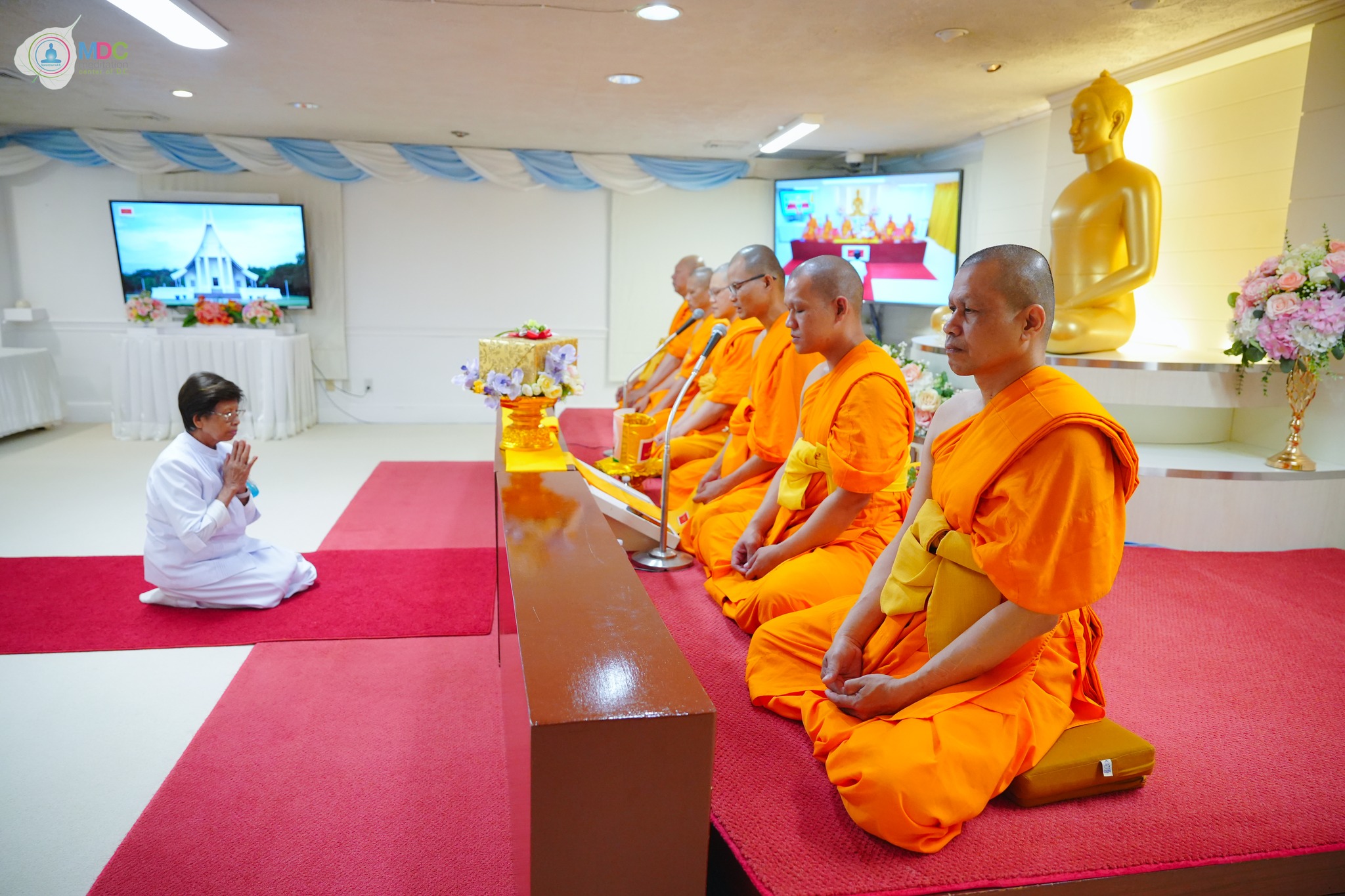 วัดพระธรรมกายดีซี จัดงานบุญวันอาทิตย์