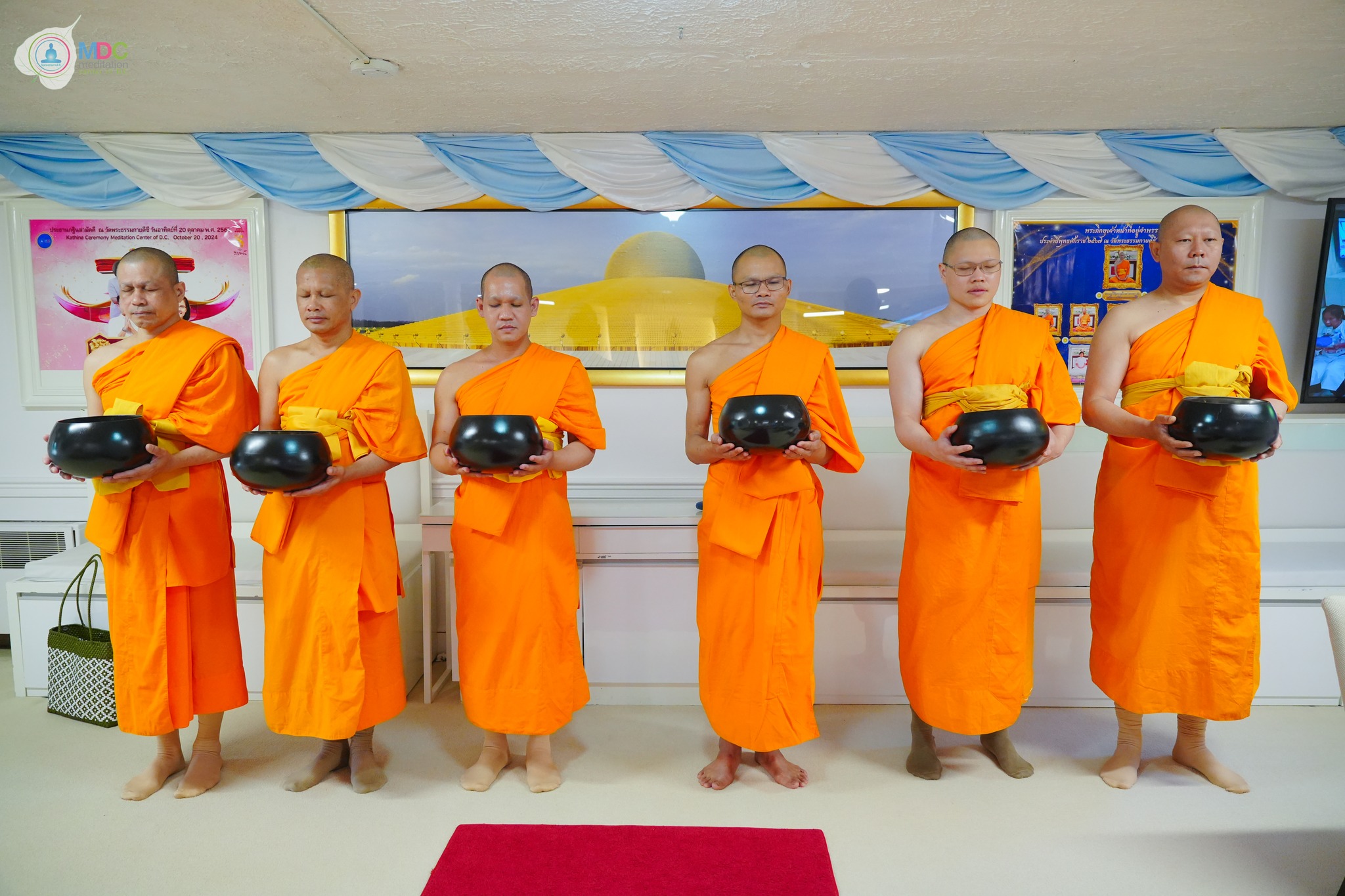 วัดพระธรรมกายดีซี จัดงานบุญวันอาทิตย์