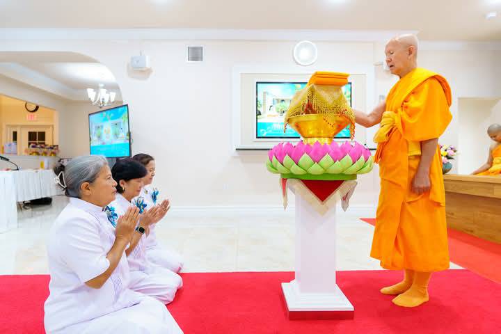 วัดพระธรรมกายปาล์มบีช จัดงานบุญบูชาข้าวพระ