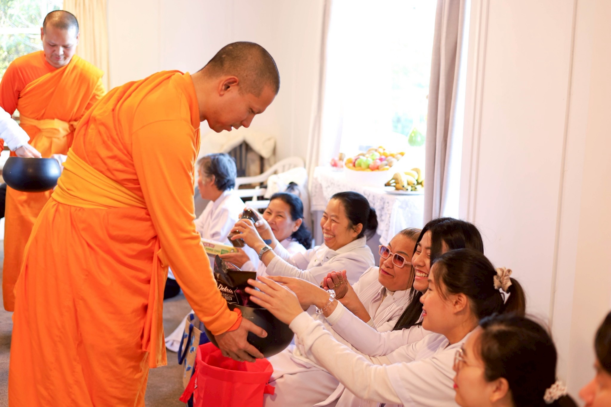 วัดพระธรรมกายดันนีดิน จัดงานบุญบูชาข้าวพระ