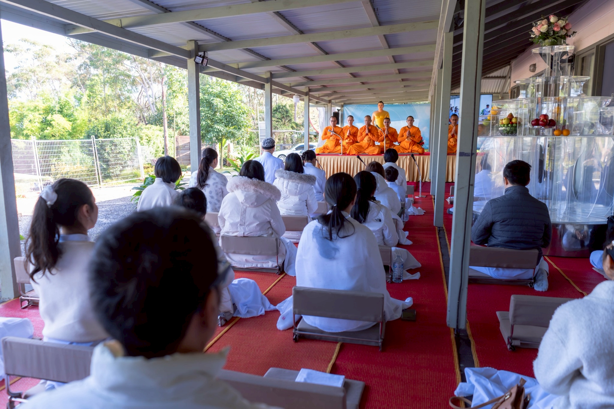 วัดพระธรรมกายนครซิดนีย์ จัดงานบุญบูชาข้าวพระ