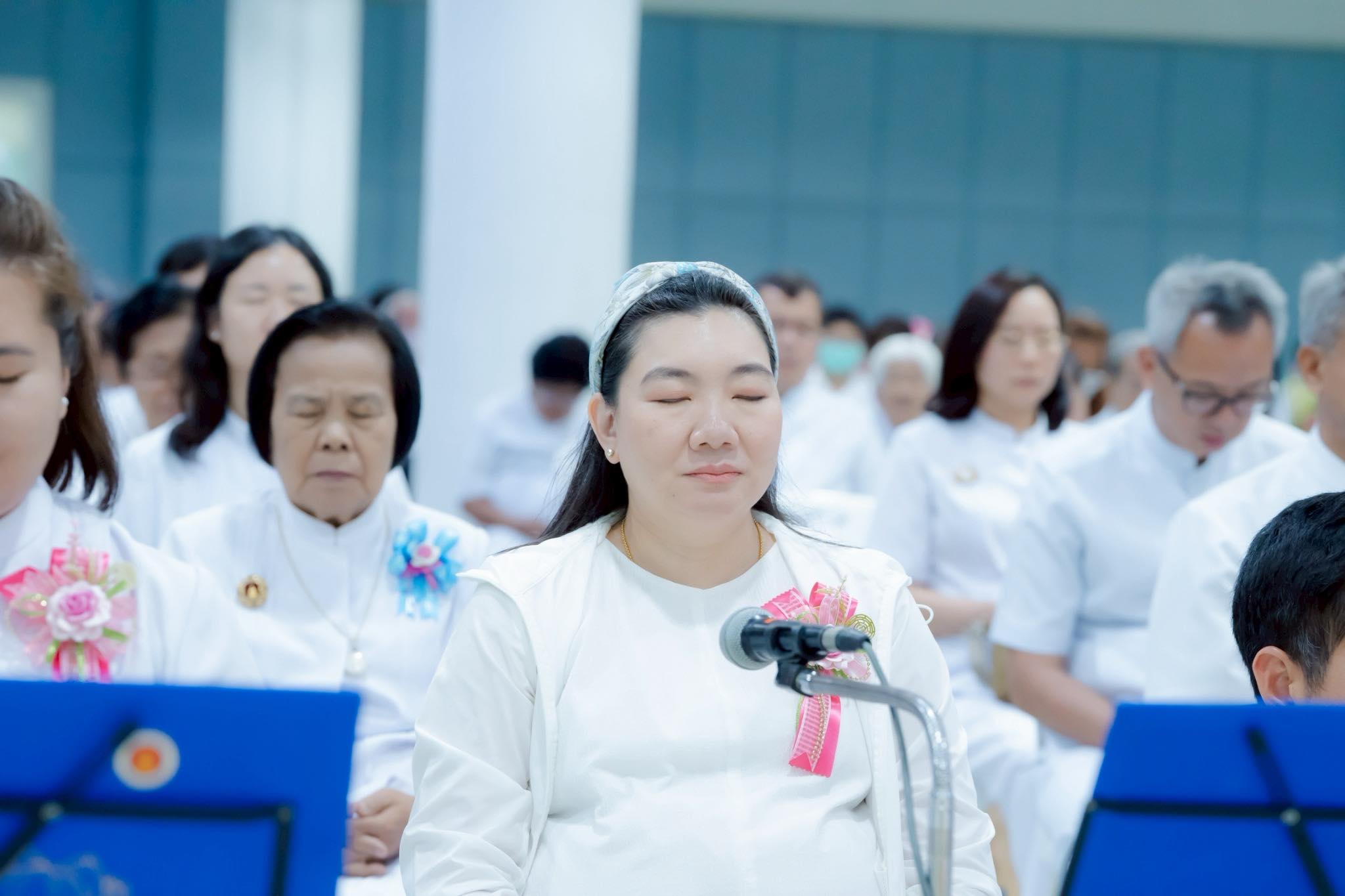 วัดพุทธบาหลี จัดพิธีทอดผ้าป่าเพื่องานเผยแผ่พระพุทธศาสนาวิชชาธรรมกาย