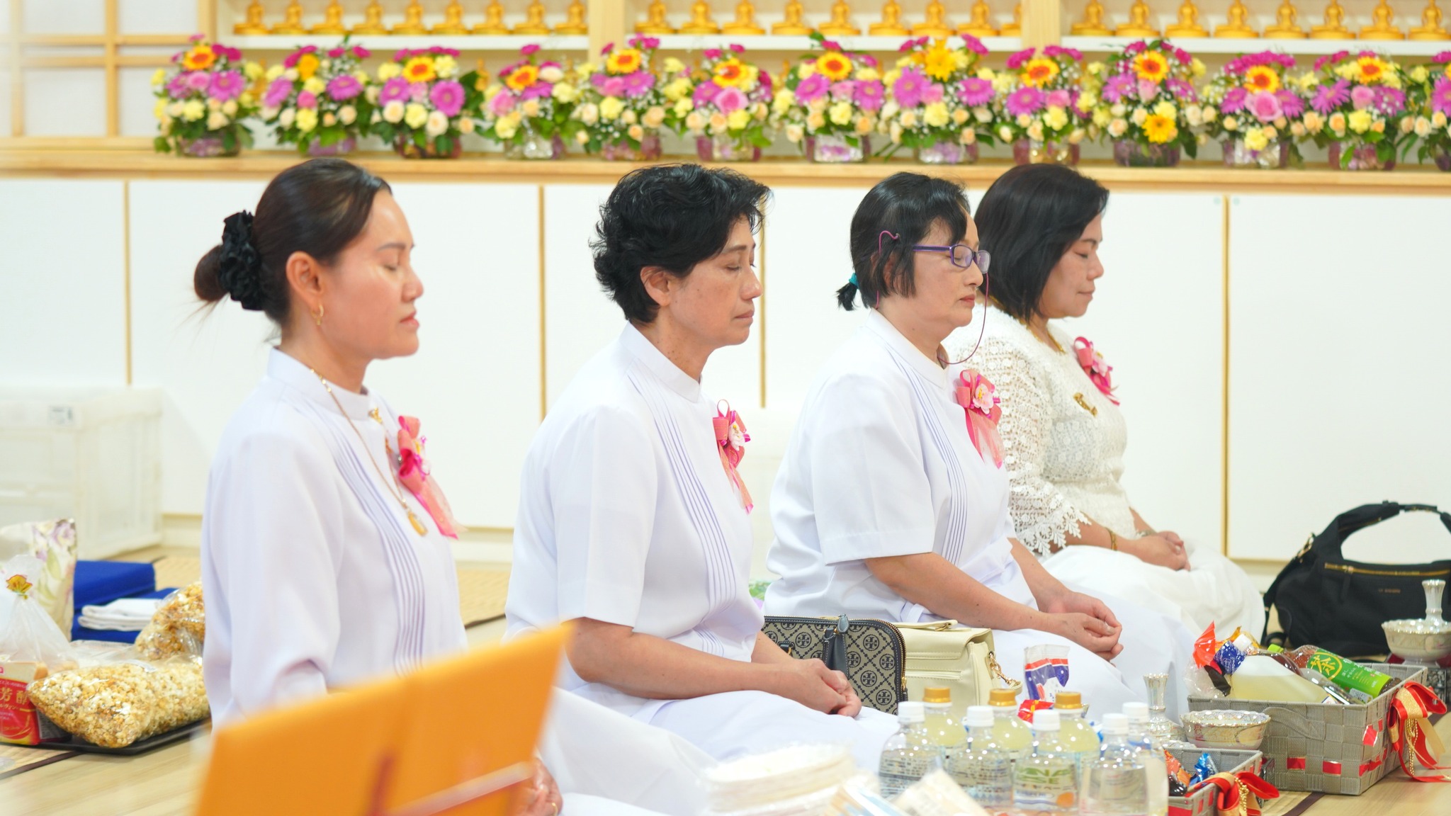 วัดพระธรรมกายโอซาก้า จัดงานบุญบูชาข้าวพระ