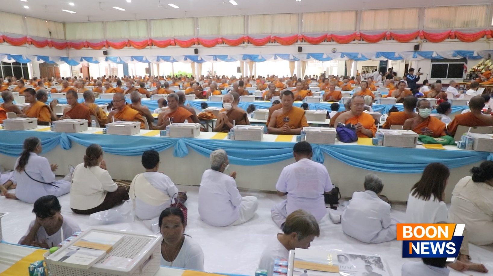 สัมมนาโครงการกฐินสามัคคี 30,000 วัดทั่วประเทศ และถวายมหาสังฆทาน 300 กว่าวัด จ.บุรีรัมย์