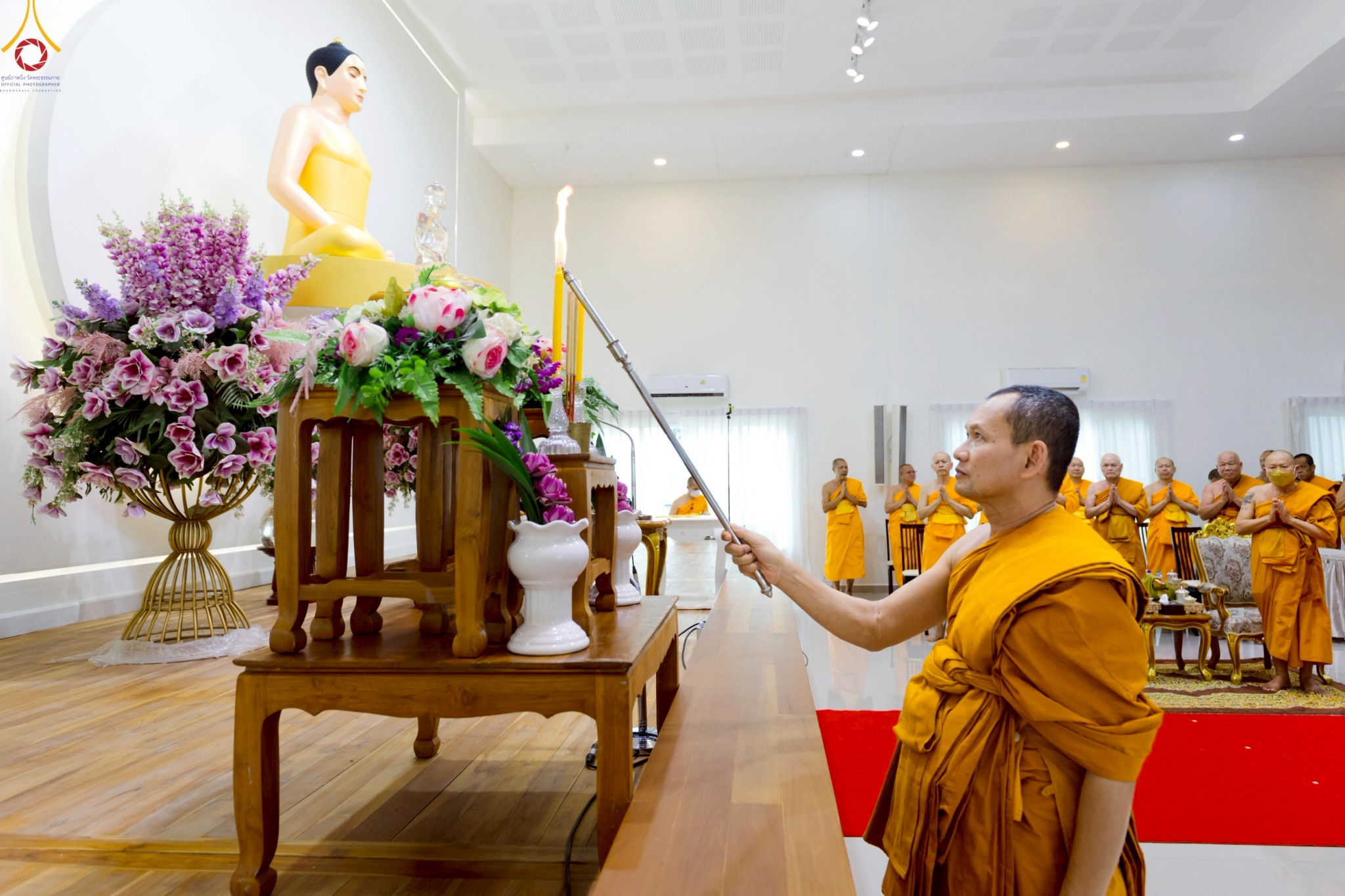 สัมมนารวมใจคณะสงฆ์ จังหวัดสุพรรณบุรี เพื่อฟื้นฟูพระพุทธศาสนา โครงการกฐินสามัคคี 30,000 วัด ทั่วไทย