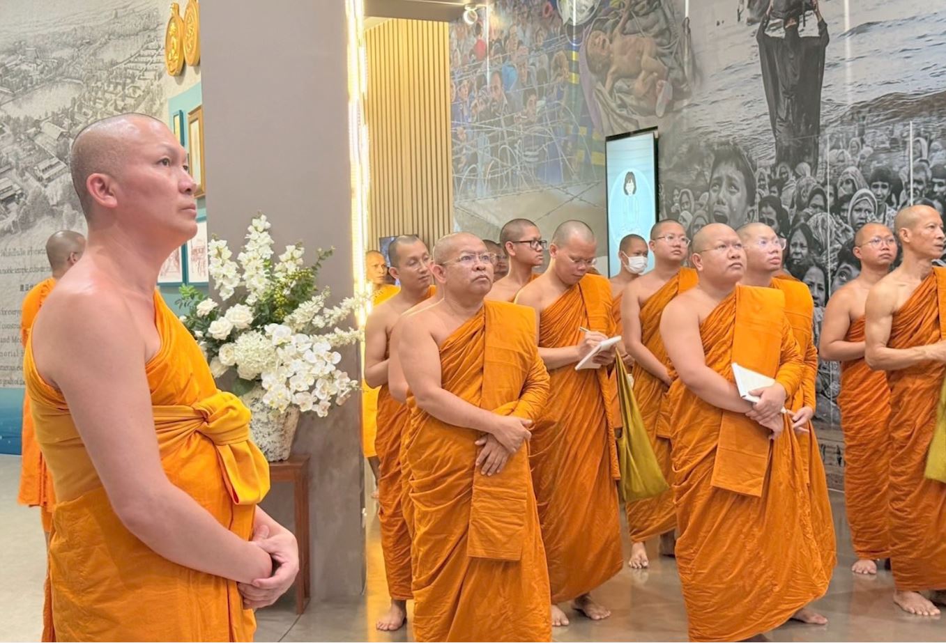 ผู้บริหารสำนักเรียนวัดอาวุธวิกสิตาราม ศึกษาดูงานโรงเรียนพระปริยัติธรรมวัดพระธรรมกาย