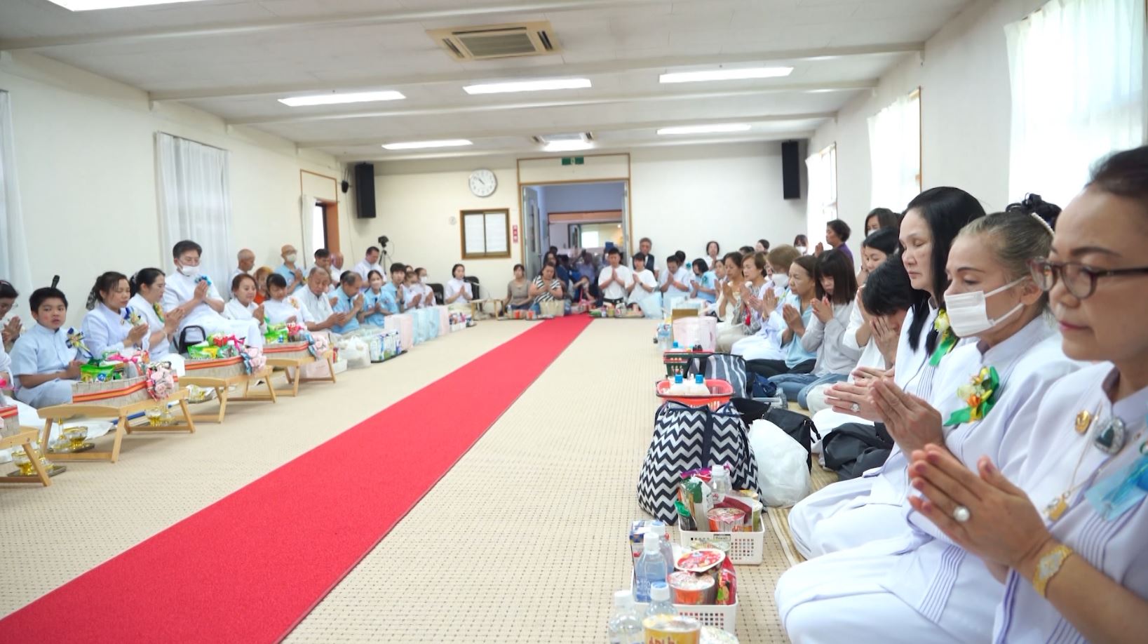 วัดภาวนานางาโน่ จัดงานบุญเทศกาลเข้าพรรษา
