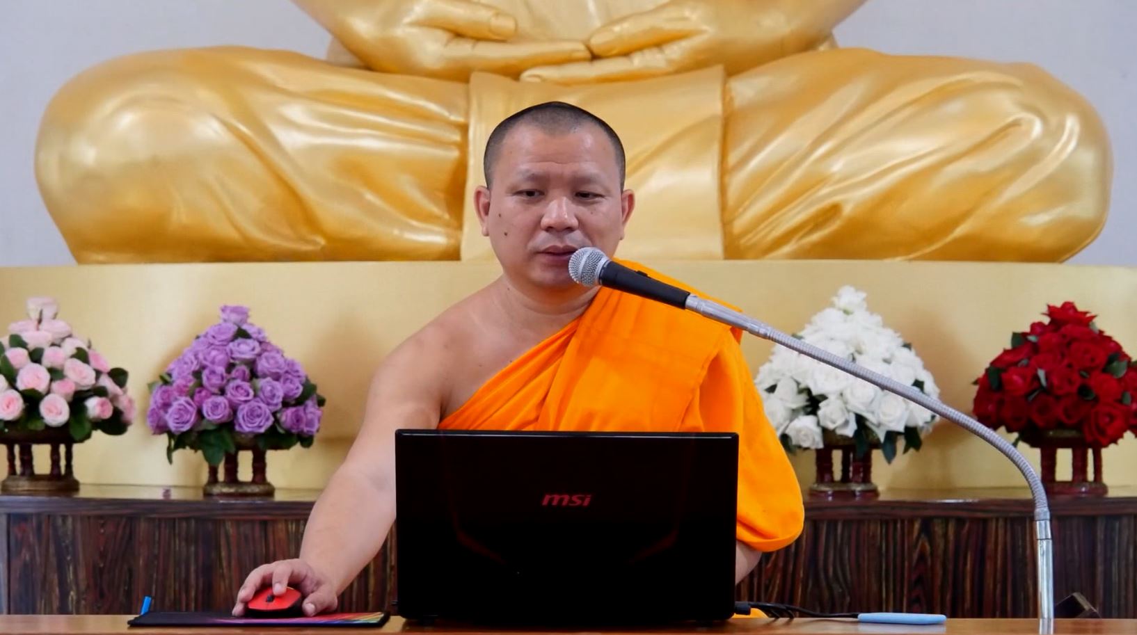 กิจกรรมอบรมคุณธรรม นักเรียนโรงเรียนบ้านห้วยเกี๋ยง ณ ธุดงคสถานล้านนา