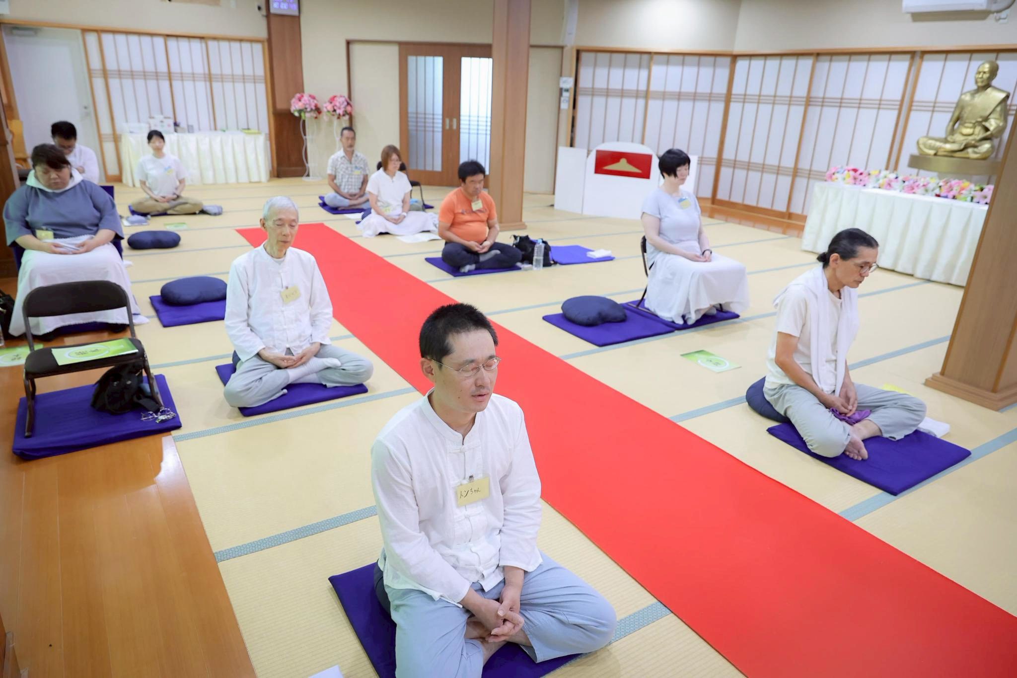 หมู่บ้านปฏิบัติธรรมญี่ปุ่น วัดพระธรรมกายกุมมะ จัดปฏิบัติธรรมสุดสัปดาห์แก่ชาวท้องถิ่น