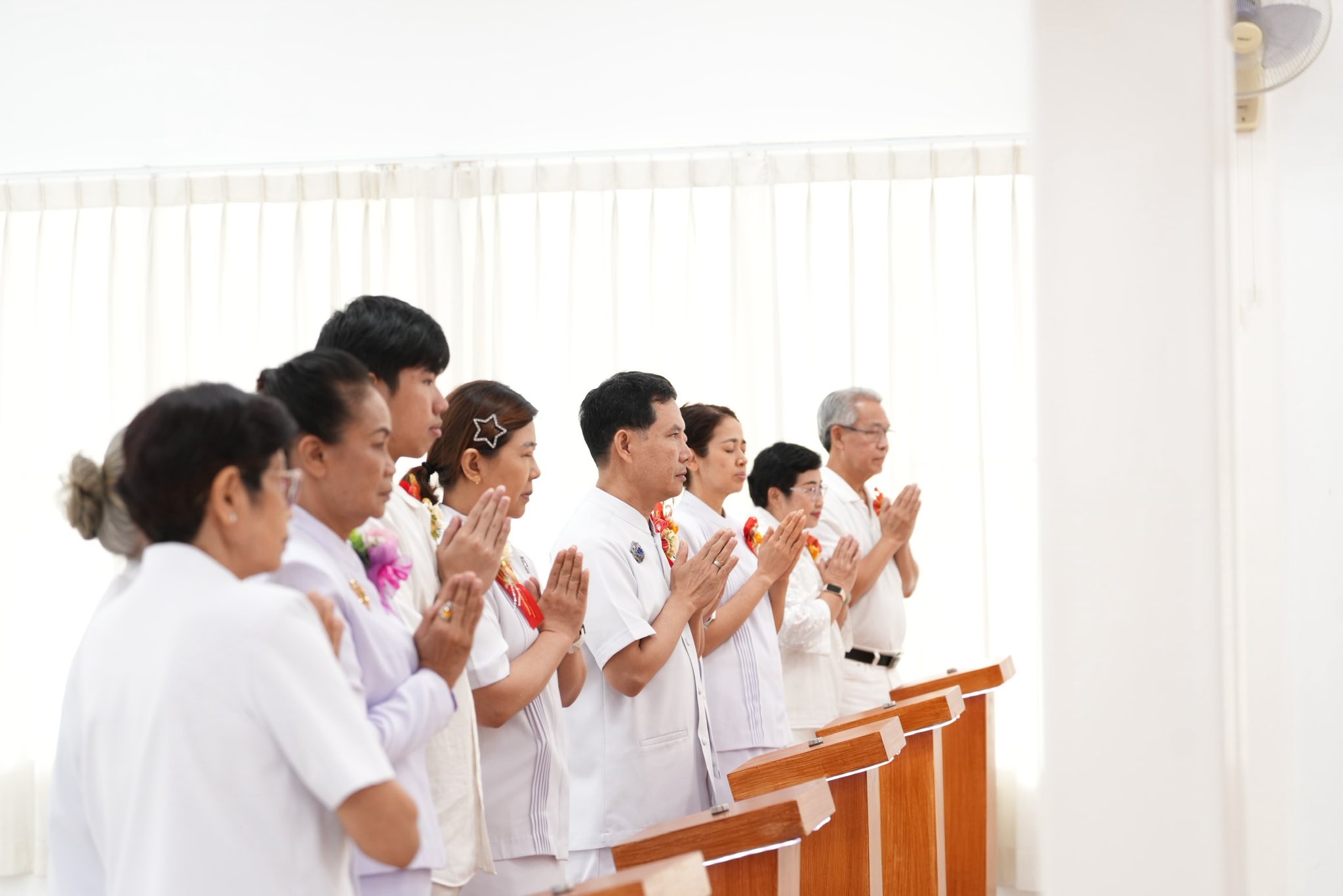 ศูนย์ปฏิบัติธรรม ธรรมธารา สายไหม จัดพิธีทอดผ้าป่าสมทบกฐิน ครั้งที่ 2