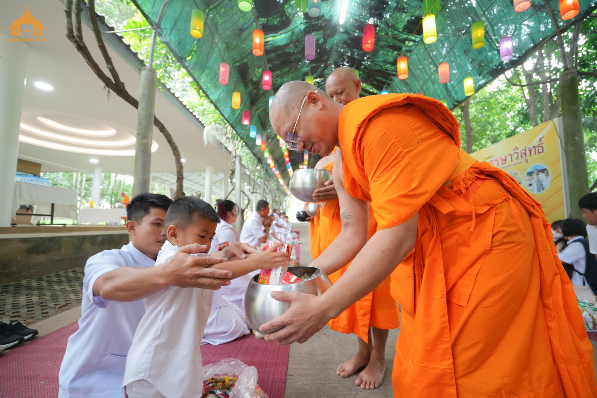 ธุดงคสถานล้านนา จัดงานบุญล้านนาประจำเดือนกรกฎาคม
