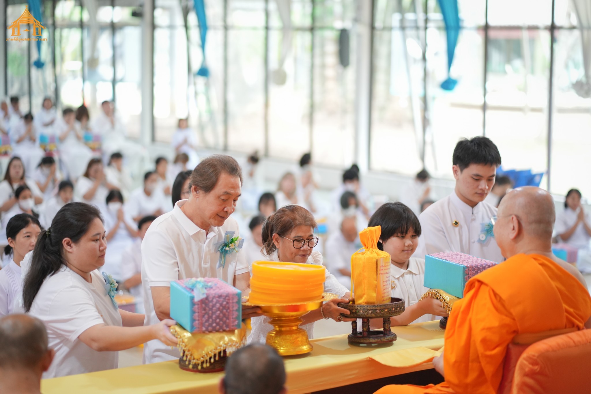 ธุดงคสถานล้านนา จัดงานบุญล้านนาประจำเดือนกรกฎาคม
