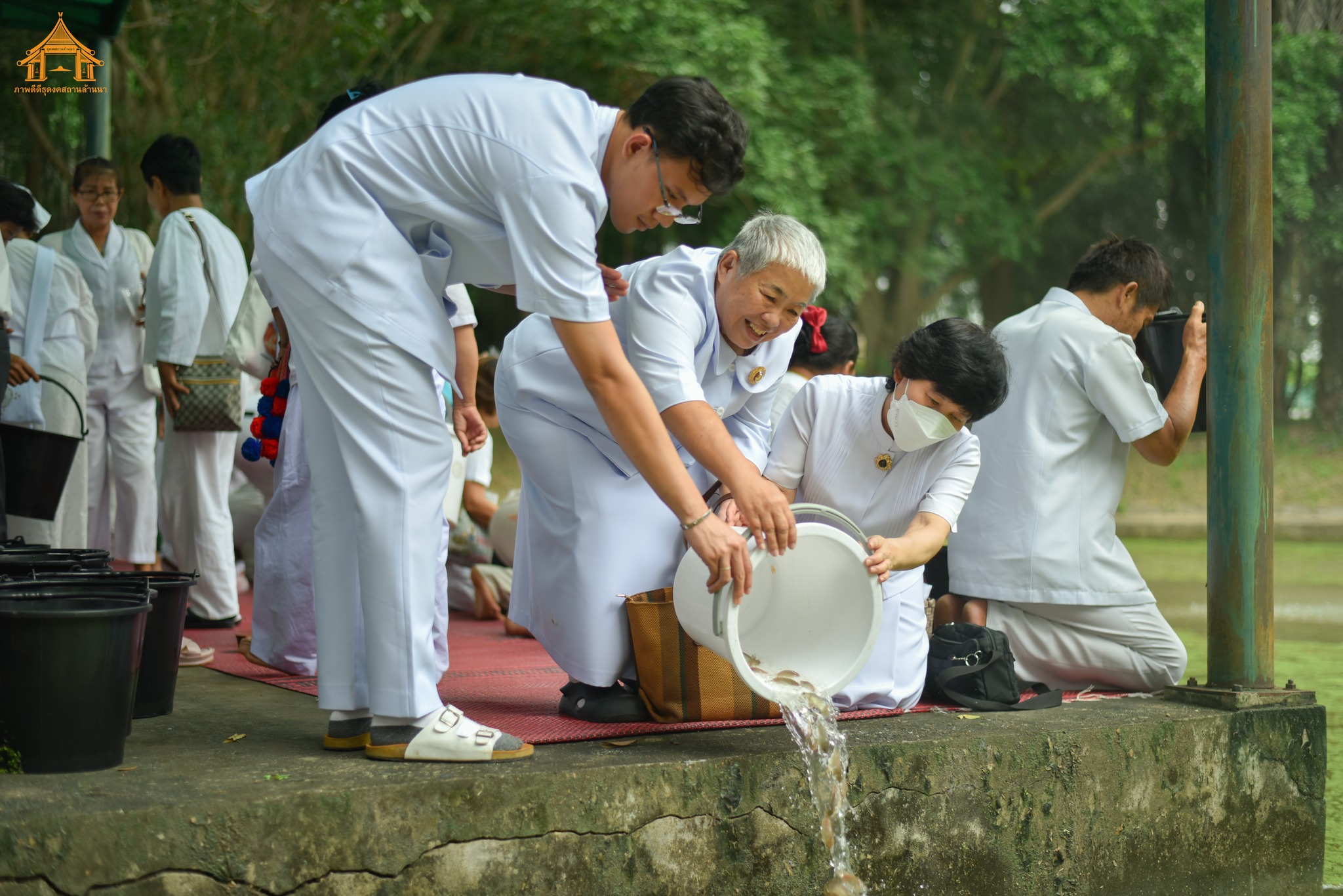 ธุดงคสถานล้านนา จัดงานบุญล้านนาประจำเดือนกรกฎาคม