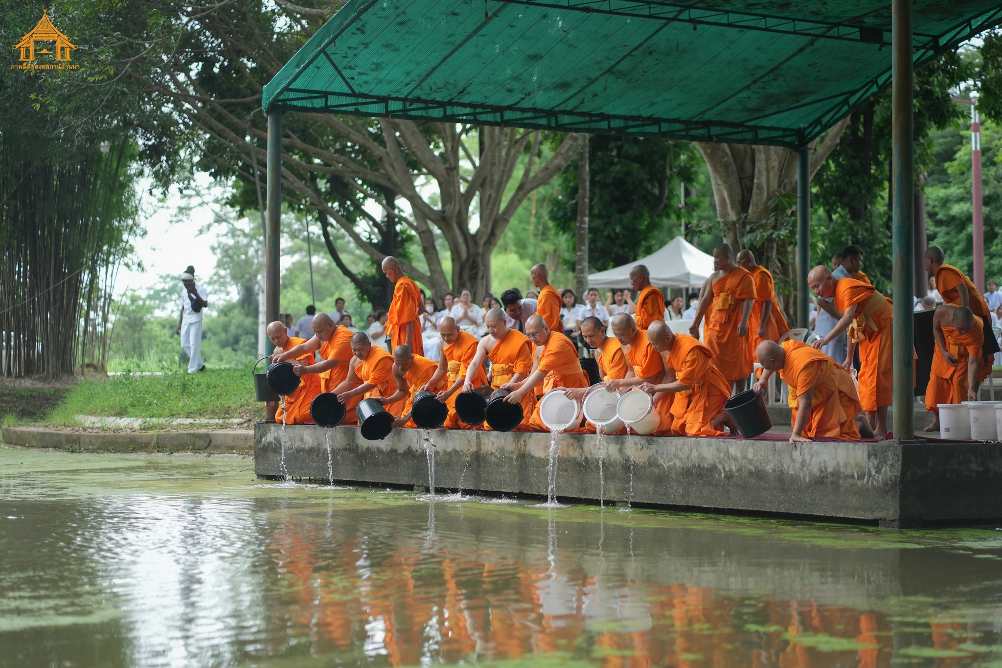 ธุดงคสถานล้านนา จัดงานบุญล้านนาประจำเดือนกรกฎาคม