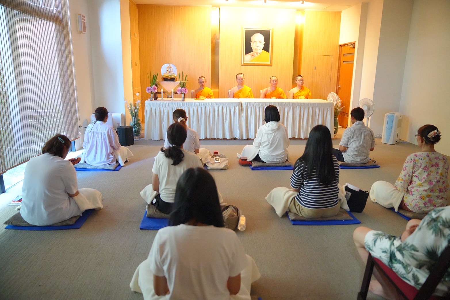 ปฏิบัติธรรม เพื่อกลั่นกาย วาจา ใจ ให้ใสสะอาด บริสุทธิ์ ตามหลักวิชชา