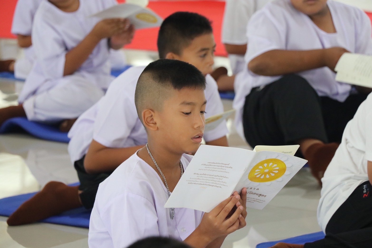 โครงการค่ายปฏิบัติธรรมเฉลิมพระเกียรติ ต้านยาเสพติดในสถานศึกษา ณ ณธุดงคสถานนครสวรรค์