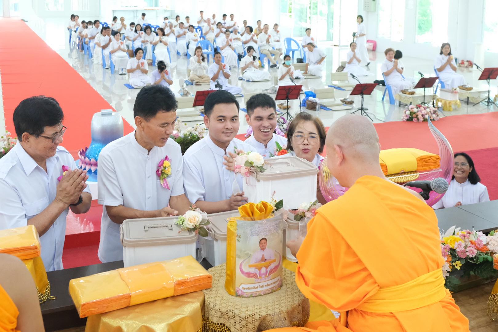 ศูนย์อบรมเยาวชนนครปฐม จัดพิธีทอดผ้าป่าบำรุงศูนย์