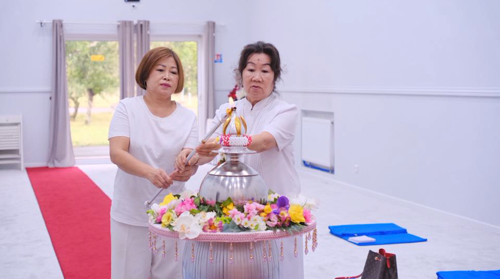 วัดพระธรรมกายบอร์คโด จัดปฏิบัติธรรมวันอาทิตย์