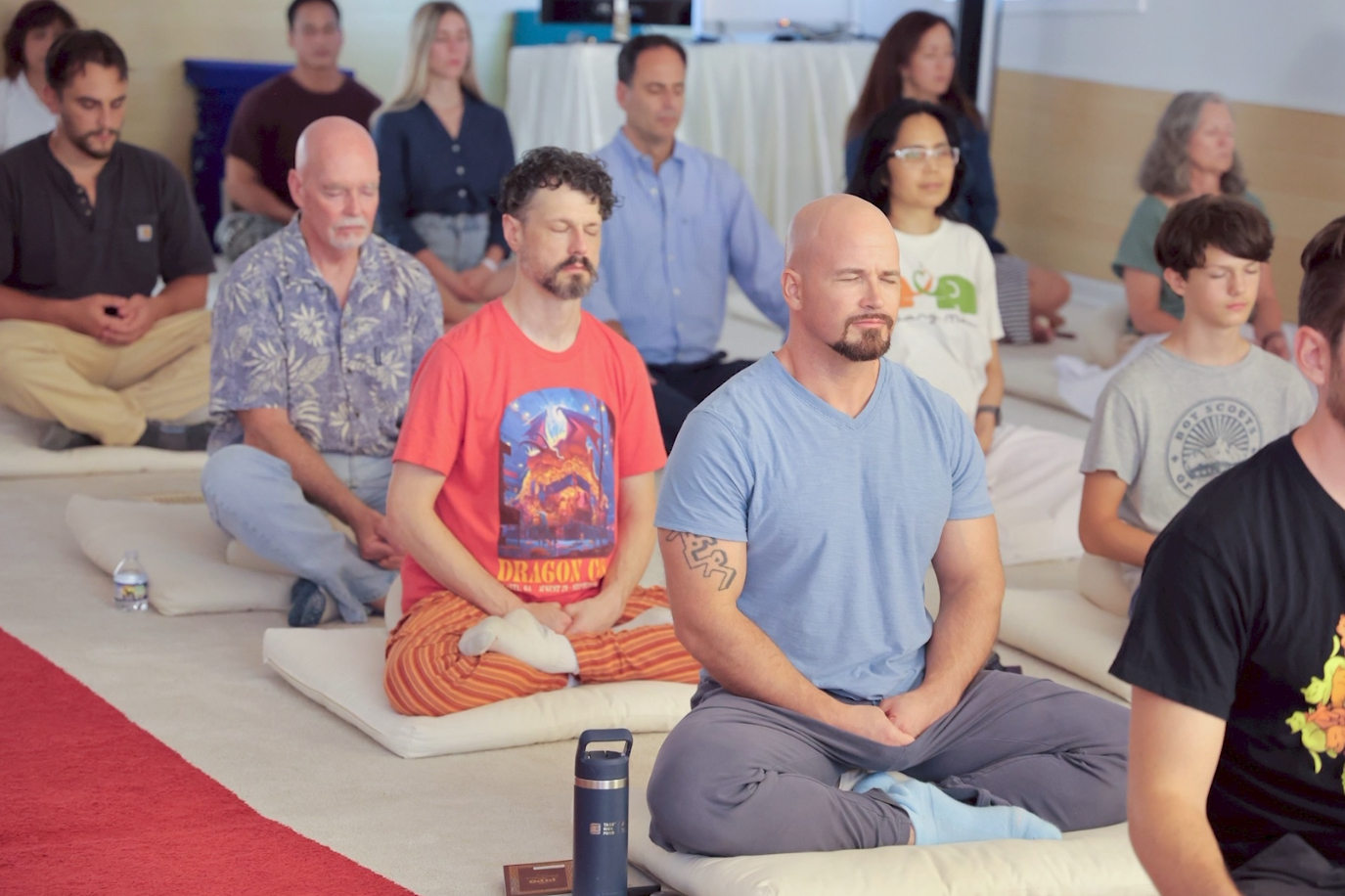 วัดพระธรรมกายจอร์เจีย จัดกิจกรรมนั่งสมาธิสำหรับชาวท้องถิ่น