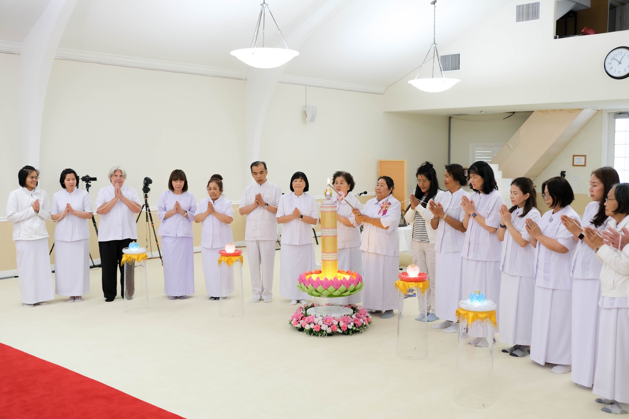 วัดพระธรรมกายซิลิคอนวัลเลย์ จัดงานบุญวันอาทิตย์