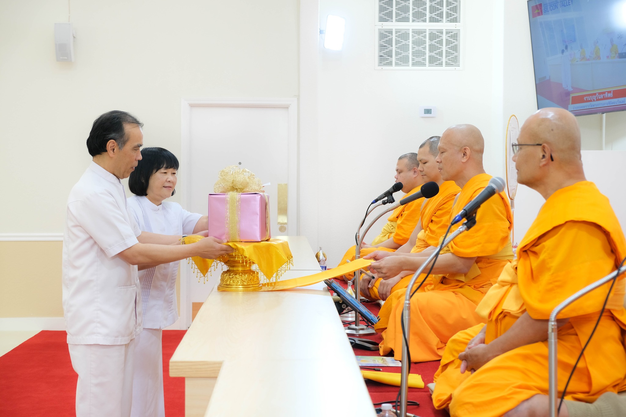 วัดพระธรรมกายซิลิคอนวัลเลย์ จัดงานบุญวันอาทิตย์