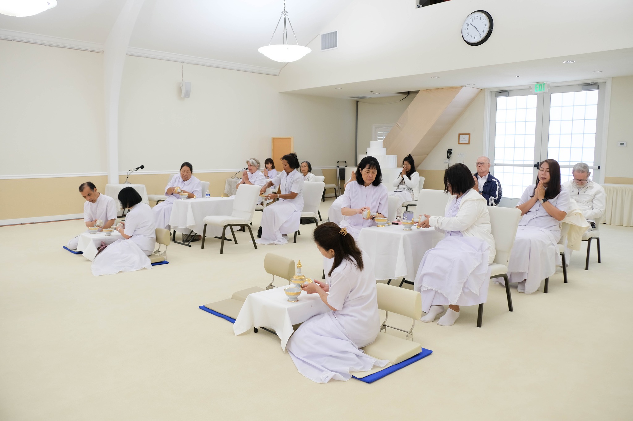 วัดพระธรรมกายซิลิคอนวัลเลย์ จัดงานบุญวันอาทิตย์