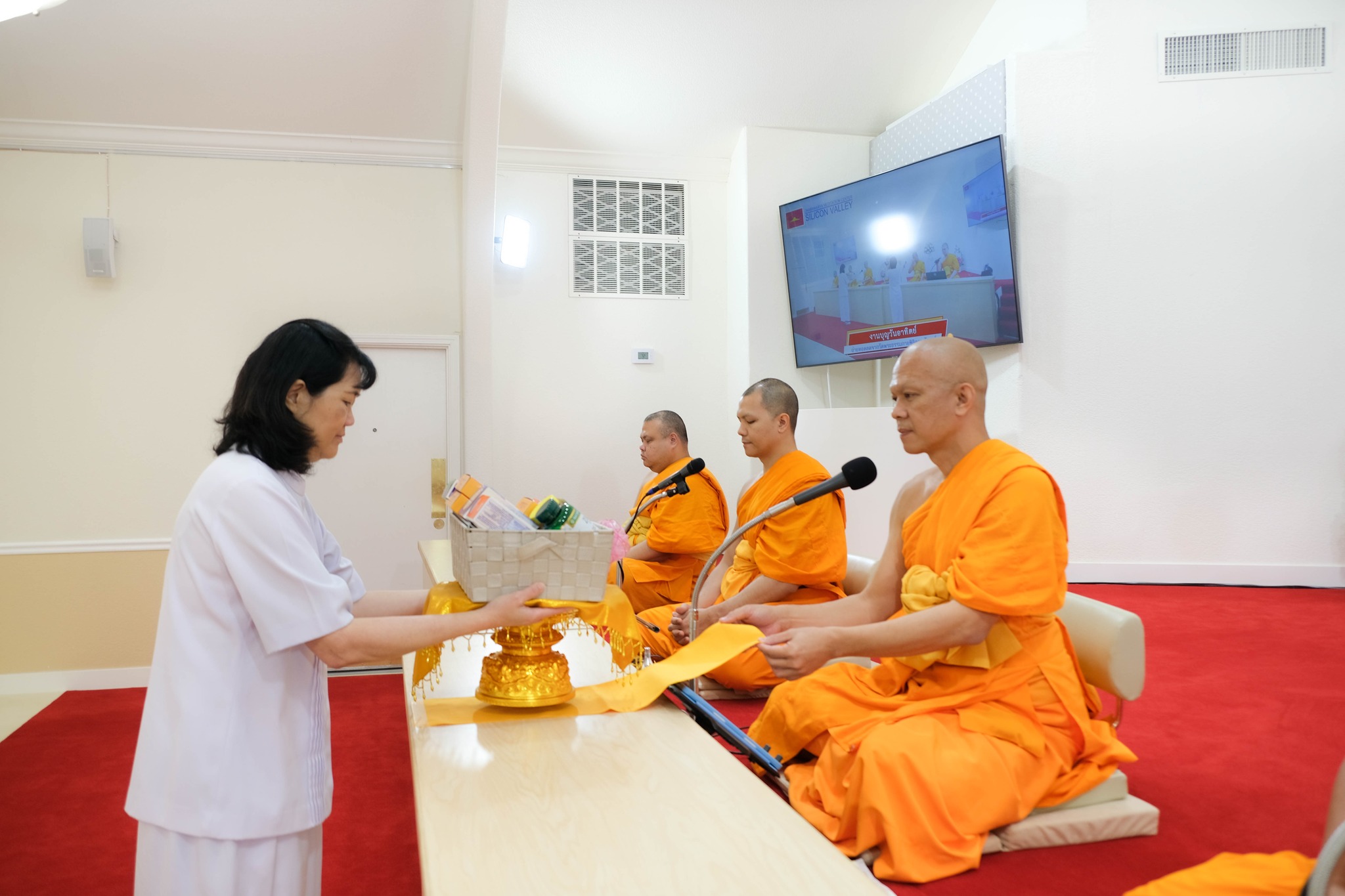 วัดพระธรรมกายซิลิคอนวัลเลย์ จัดงานบุญวันอาทิตย์