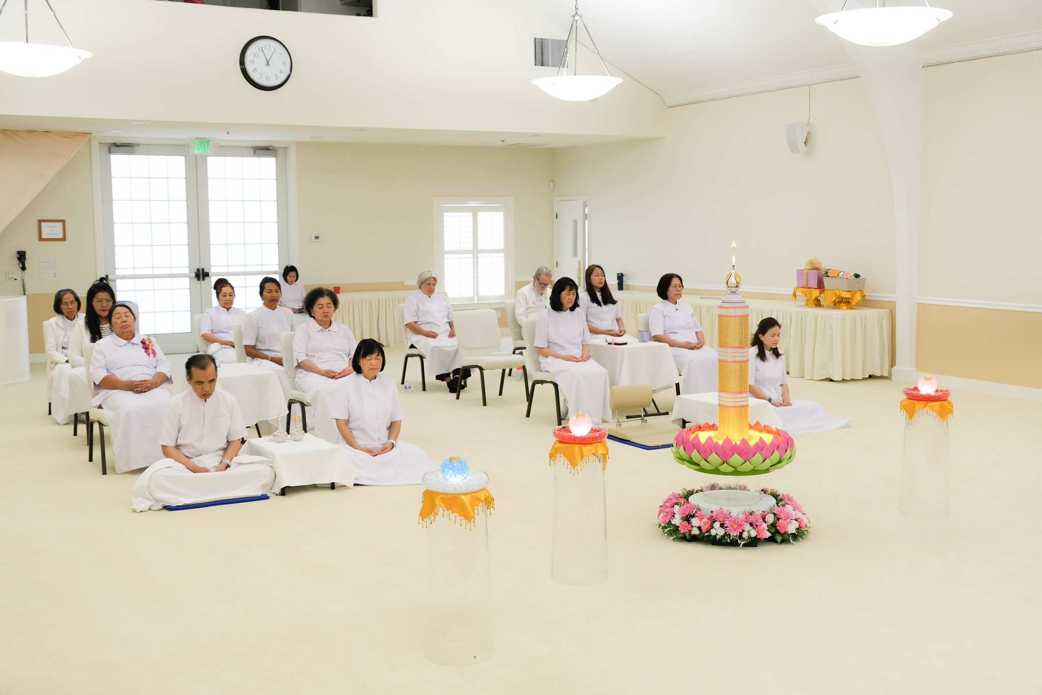 วัดพระธรรมกายซิลิคอนวัลเลย์ จัดงานบุญวันอาทิตย์