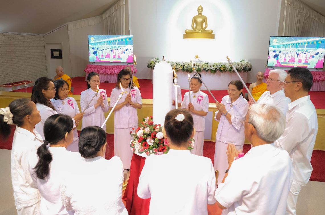 วัดพระธรรมกายเท็กซัส จัดกิจกรรมงานบุญวันอาทิตย์