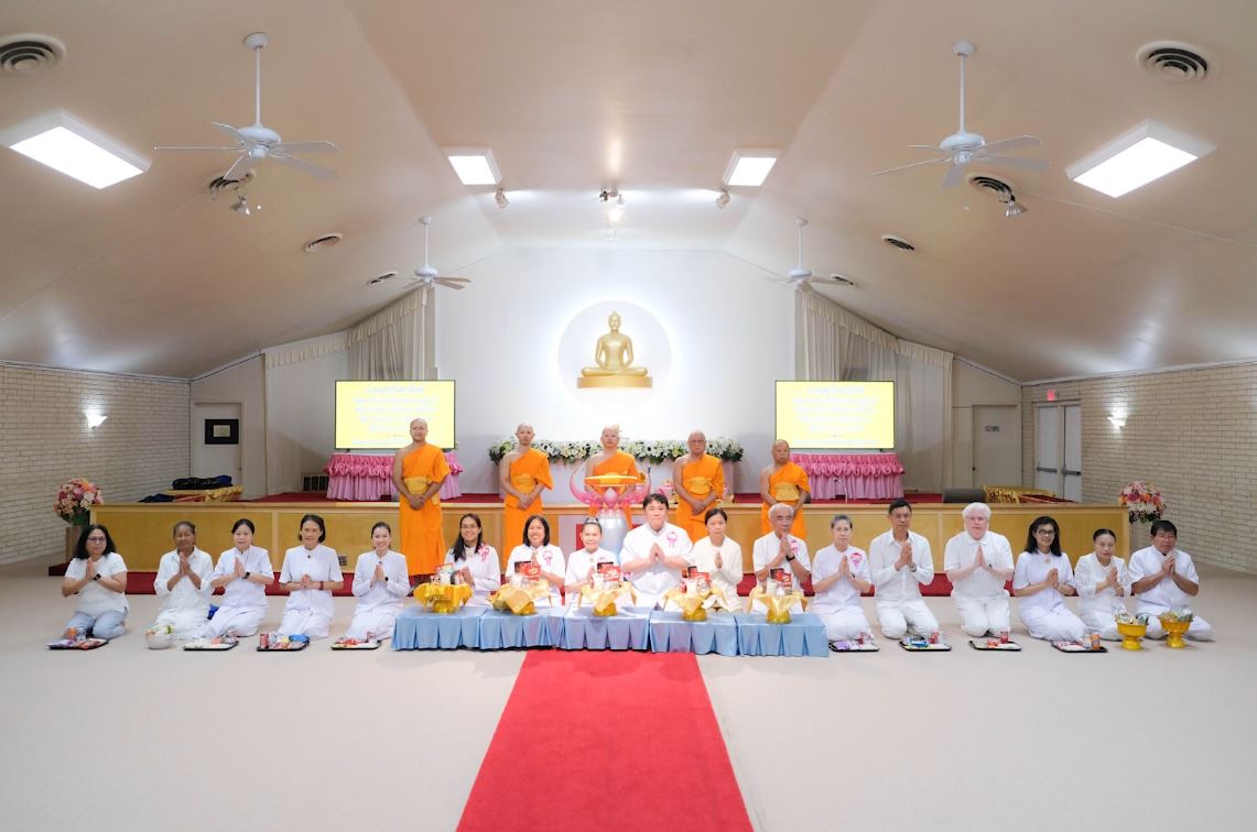 วัดพระธรรมกายเท็กซัส จัดกิจกรรมงานบุญวันอาทิตย์