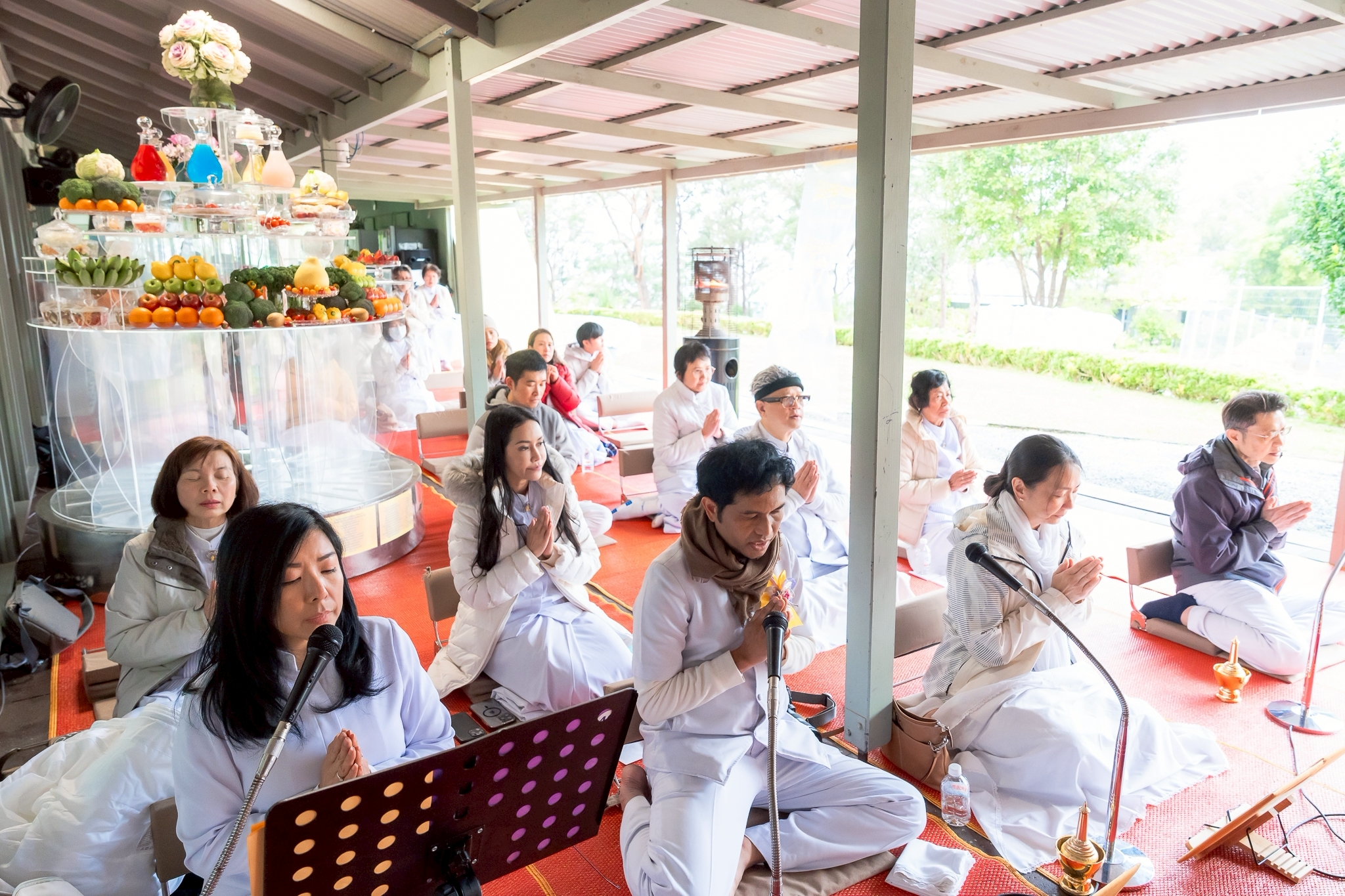 วัดพระธรรมกายนครซิดนีย์ จัดงานบุญบูชาข้าวพระ