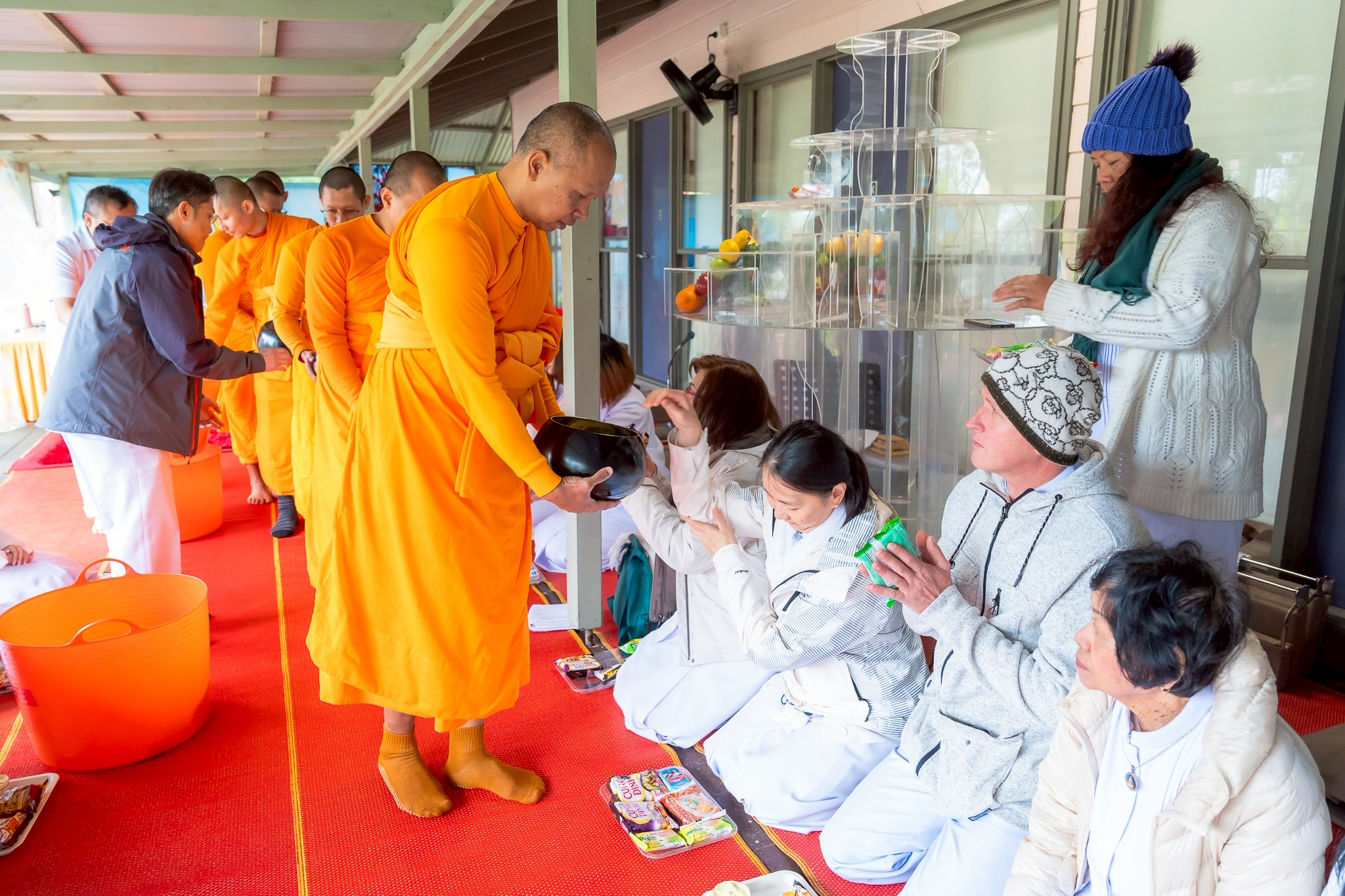 วัดพระธรรมกายนครซิดนีย์ จัดงานบุญบูชาข้าวพระ
