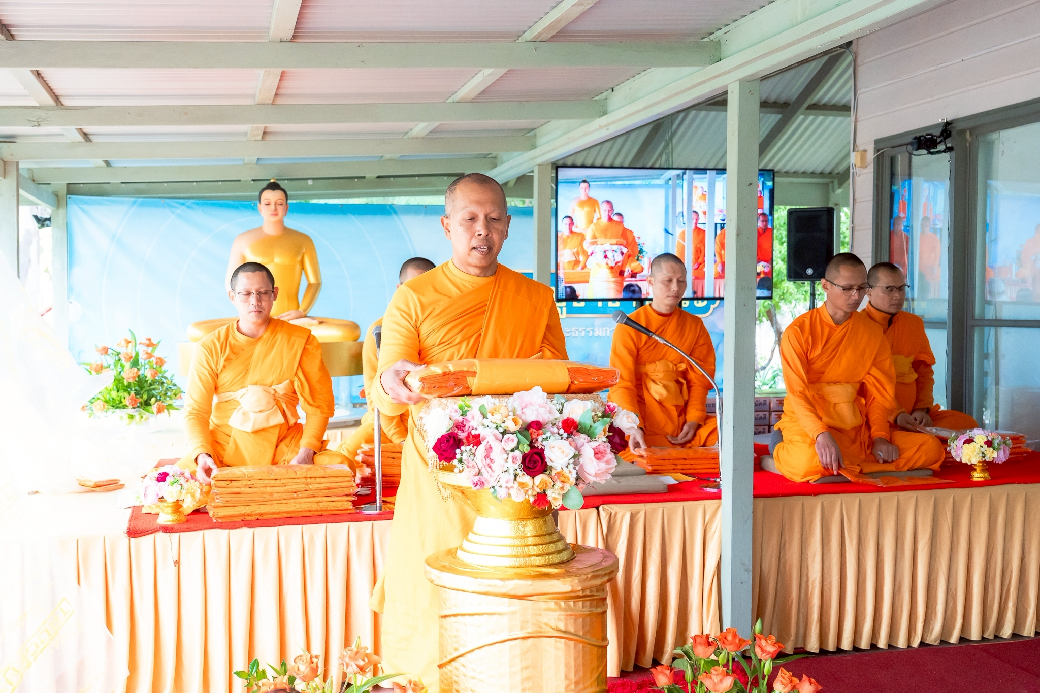 วัดพระธรรมกายนครซิดนีย์ จัดงานบุญบูชาข้าวพระ