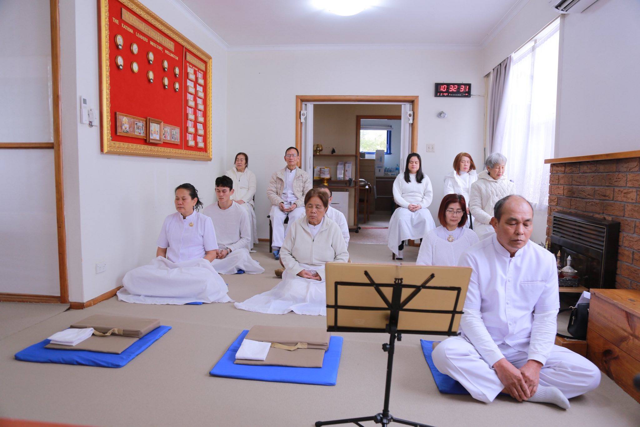 วัดพระธรรมกายเวลลิงตัน จัดงานบุญบูชาข้าวพระ