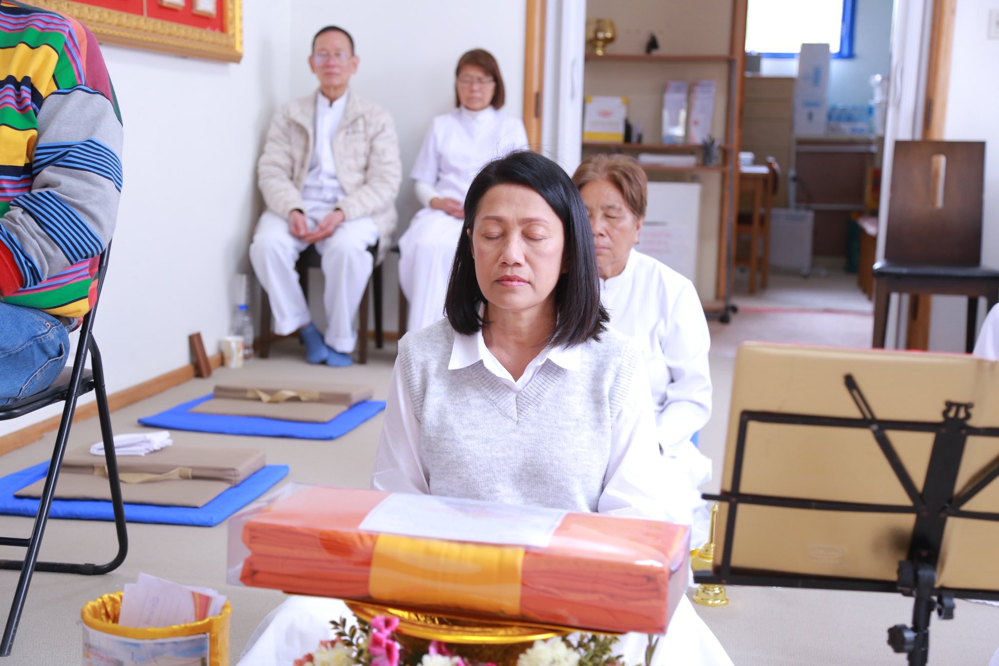 วัดพระธรรมกายเวลลิงตัน จัดงานบุญบูชาข้าวพระ