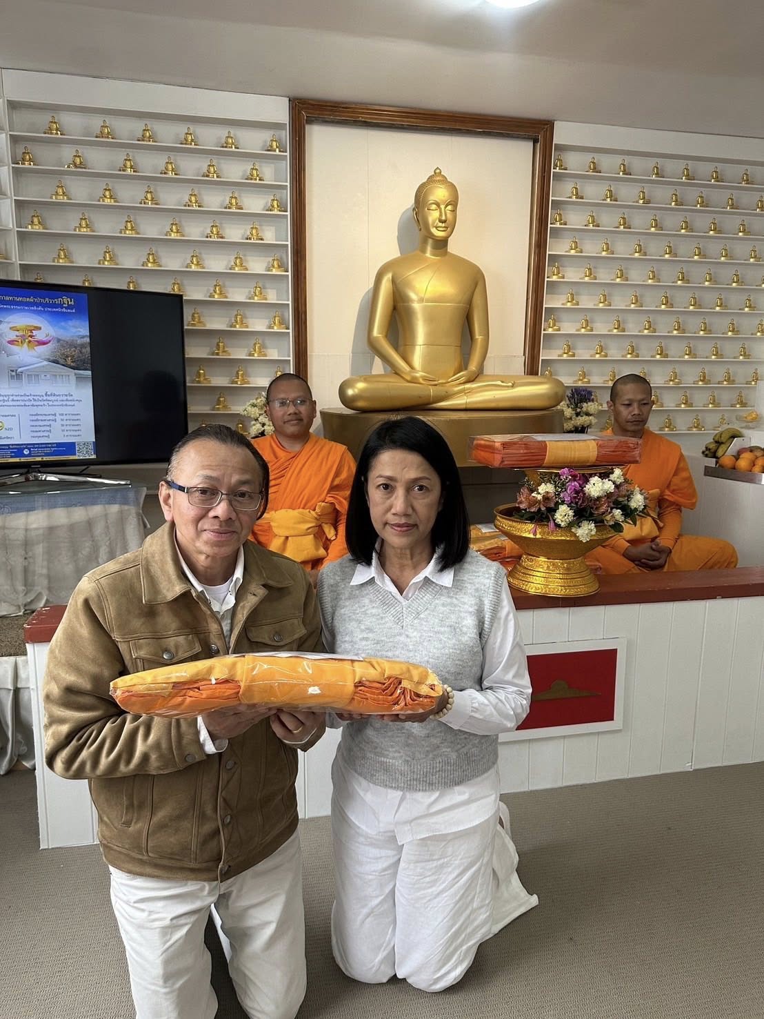 วัดพระธรรมกายเวลลิงตัน จัดงานบุญบูชาข้าวพระ