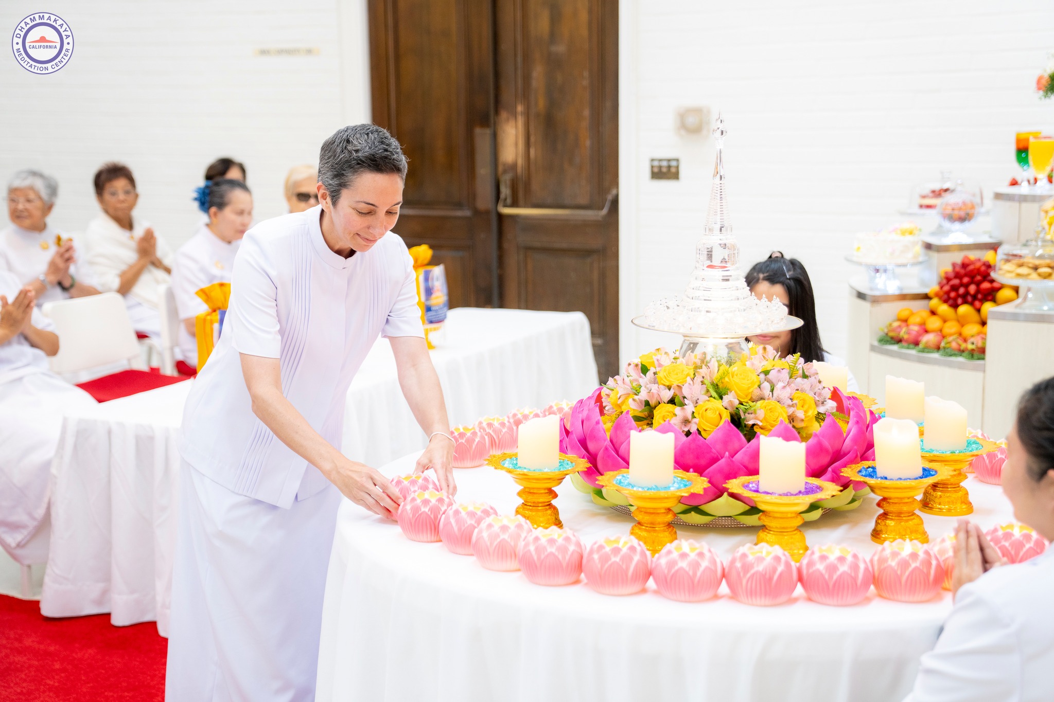 วัดพระธรรมกายแคลิฟอร์เนีย จัดงานบุญบูชาข้าวพระ