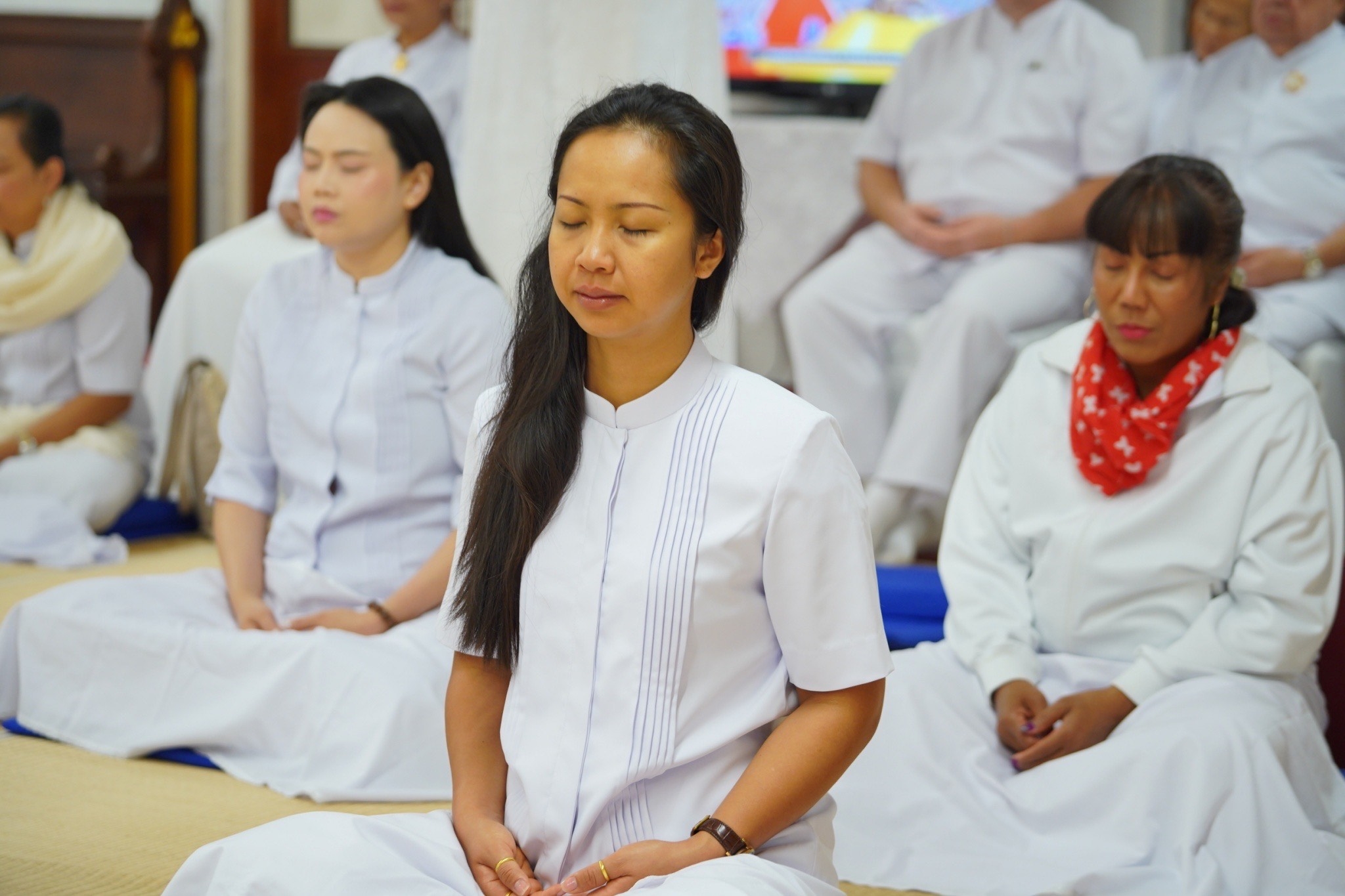 วัดพุทธนอร์ดไรน์-เวสท์ฟาเรน จัดงานบุญบูชาข้าวพระ