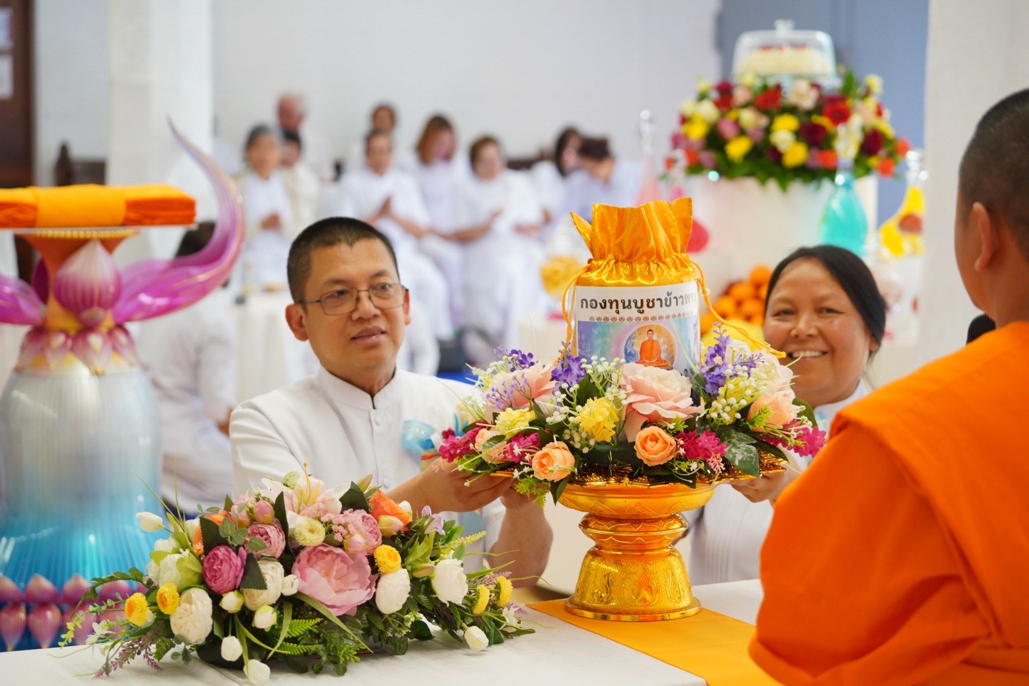 วัดพุทธนอร์ดไรน์-เวสท์ฟาเรน จัดงานบุญบูชาข้าวพระ