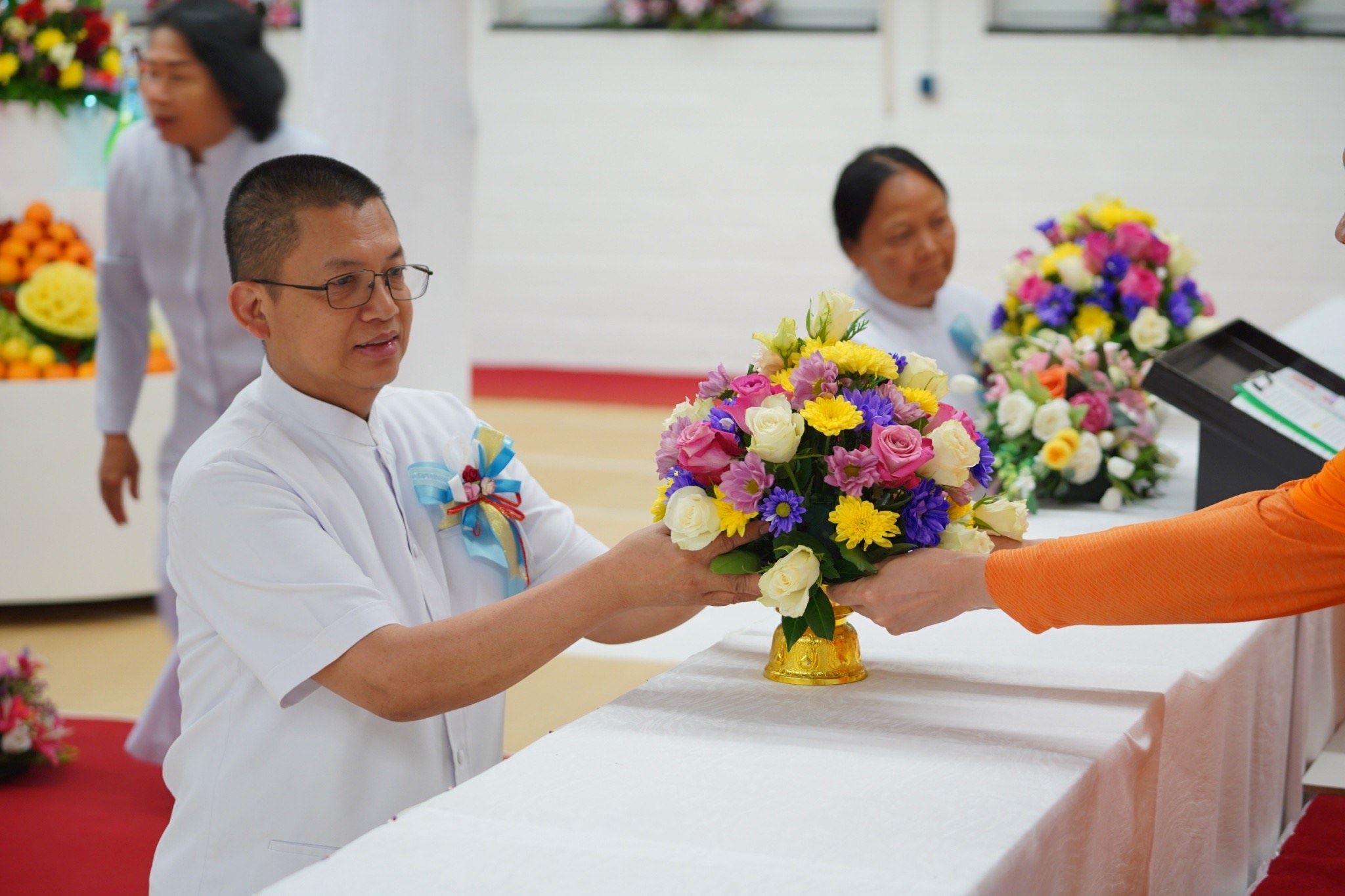 วัดพุทธนอร์ดไรน์-เวสท์ฟาเรน จัดงานบุญบูชาข้าวพระ